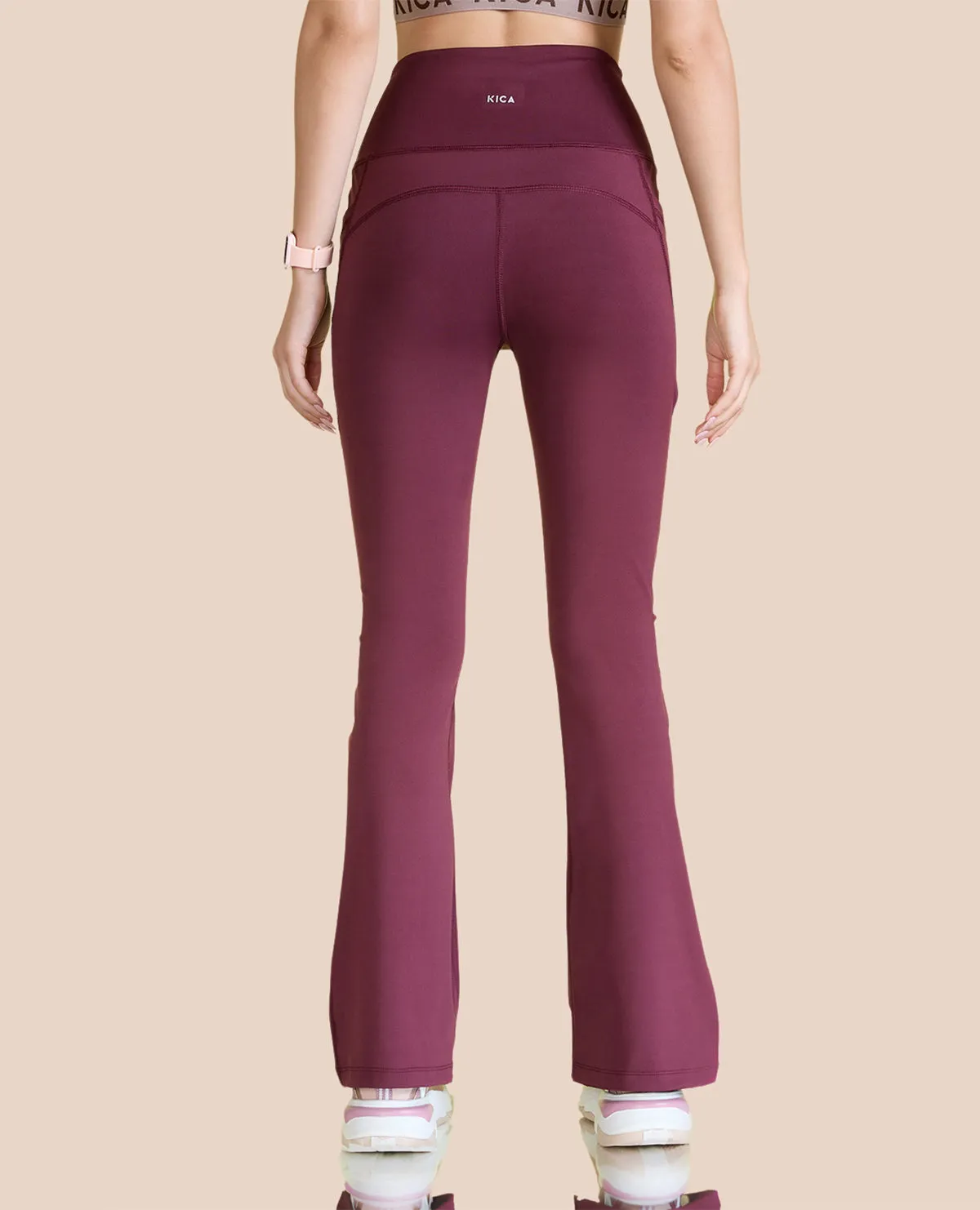 Women Stretchable Flared Pants Move Comfort