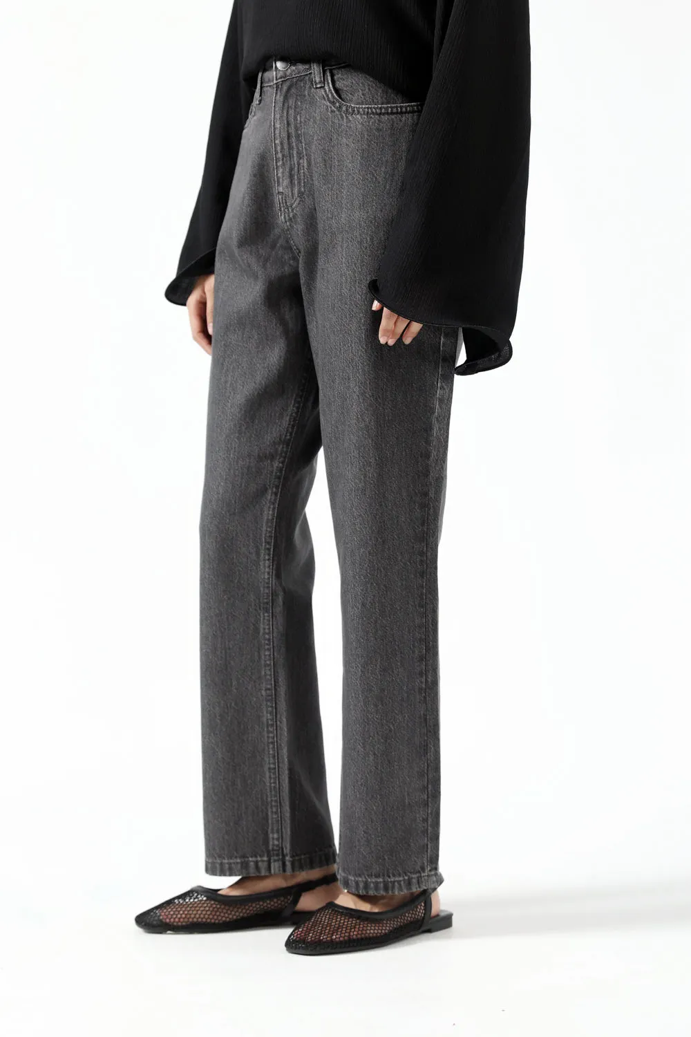 STRAIGHT FIT DENIM Anti Chafe Lining