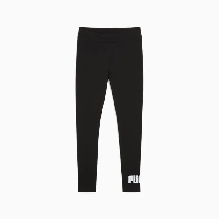 Active Look Ultraviolet Protection Puma Women's Essentials Logo Black Legging