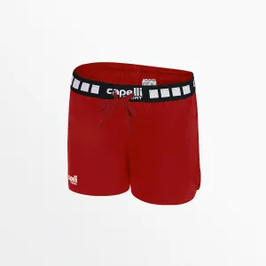WOMEN'S BASICS RUNNING SHORTS Layered Skirt