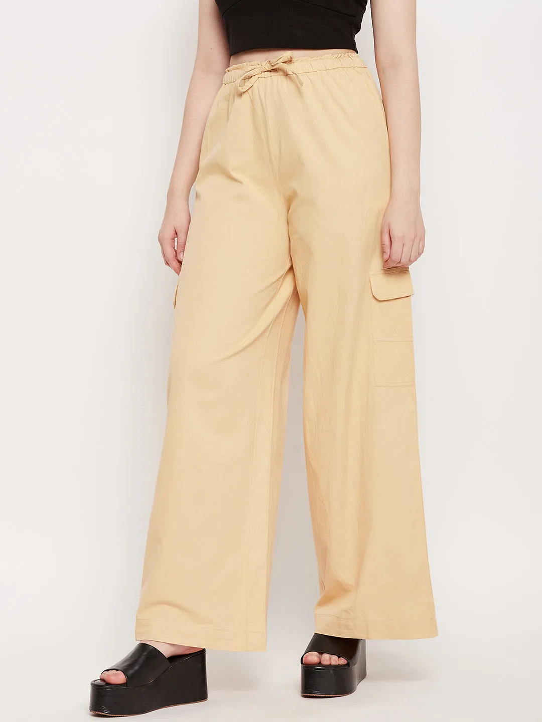 Madame Beige Cargo Quick Move Slim Comfort