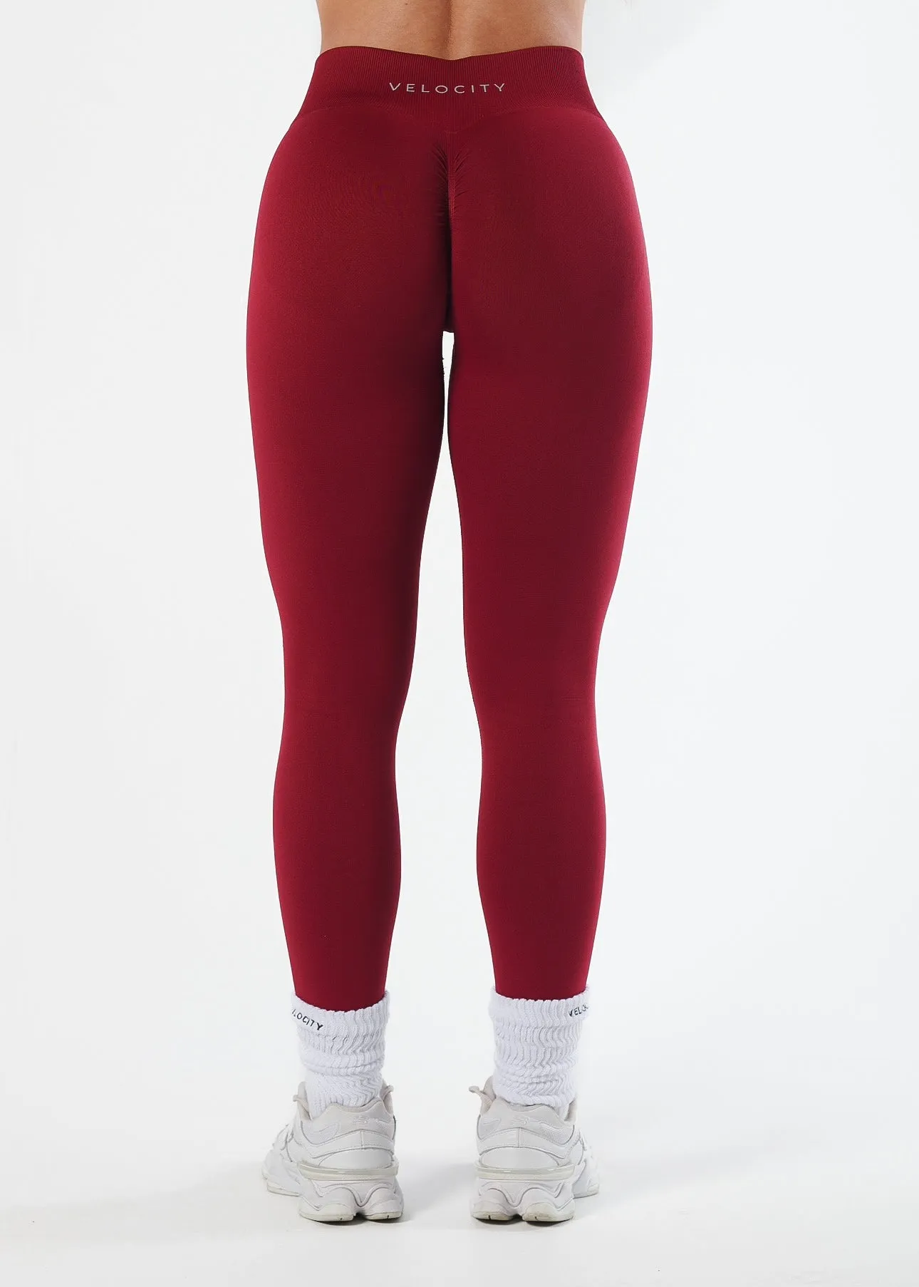 SIGNATURE SCRUNCH LEGGINGS - CHILLI Move Friendly Pure Fit