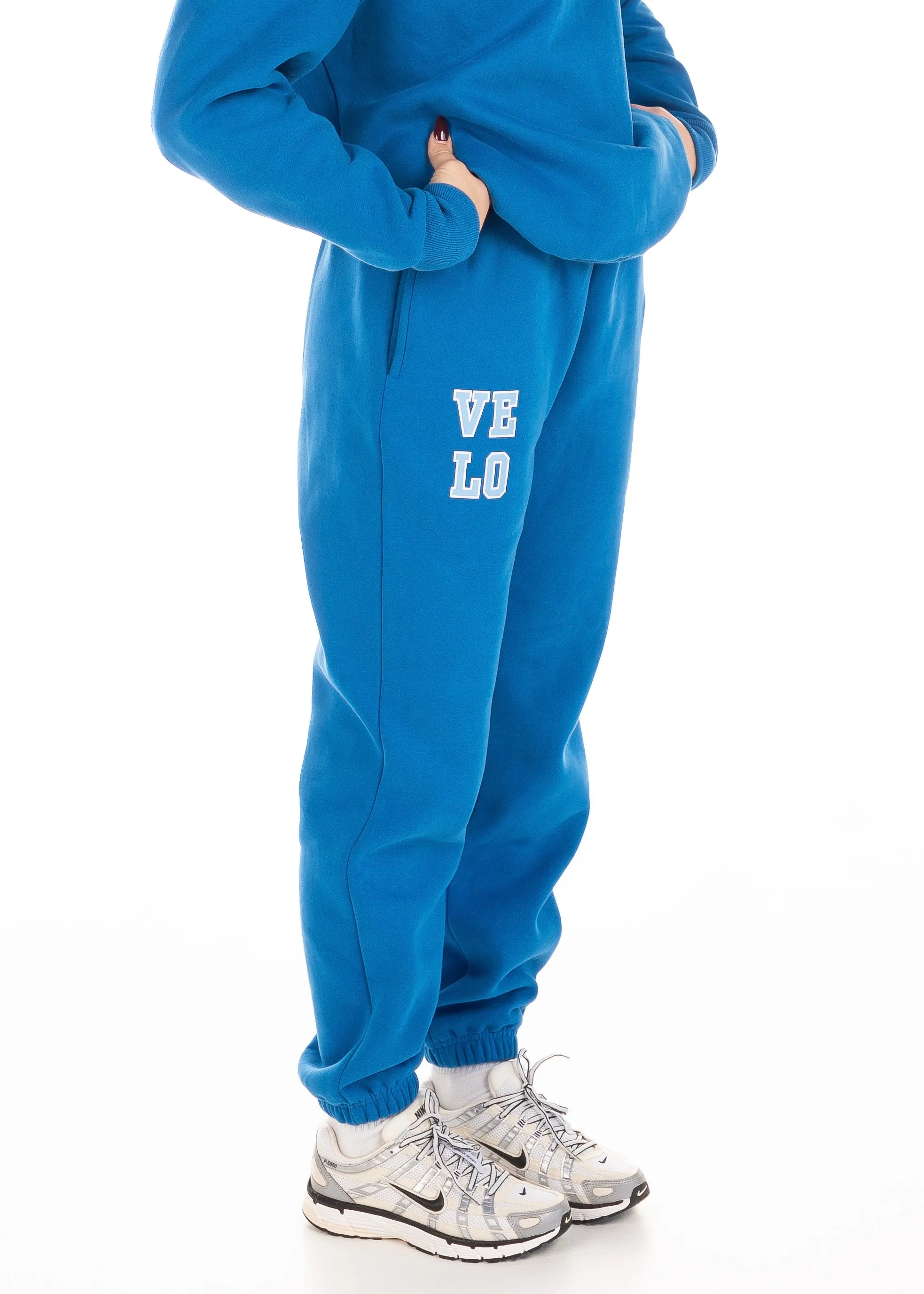 VELO OVERSIZED TRACKPANTS - ROYAL BLUE Trendy Fashion Stylish Hat