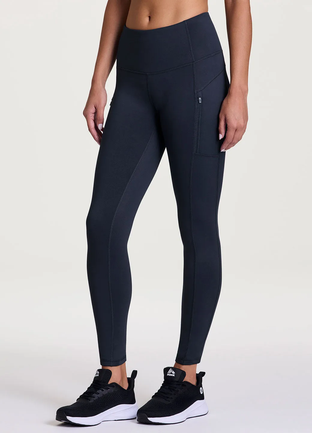 Street Ready All Ages Park Run Fleece Lined Zip Pocket Legging