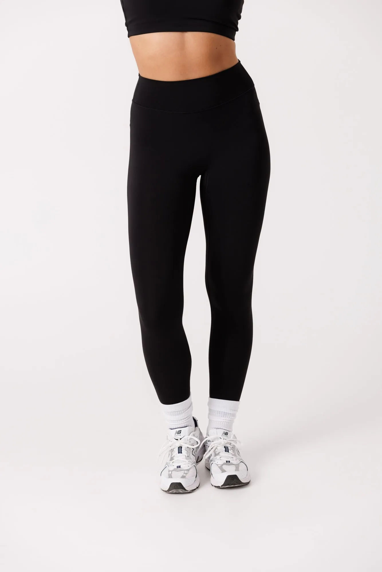 Stretch Fit Yoga Class Signature High Waisted Leggings