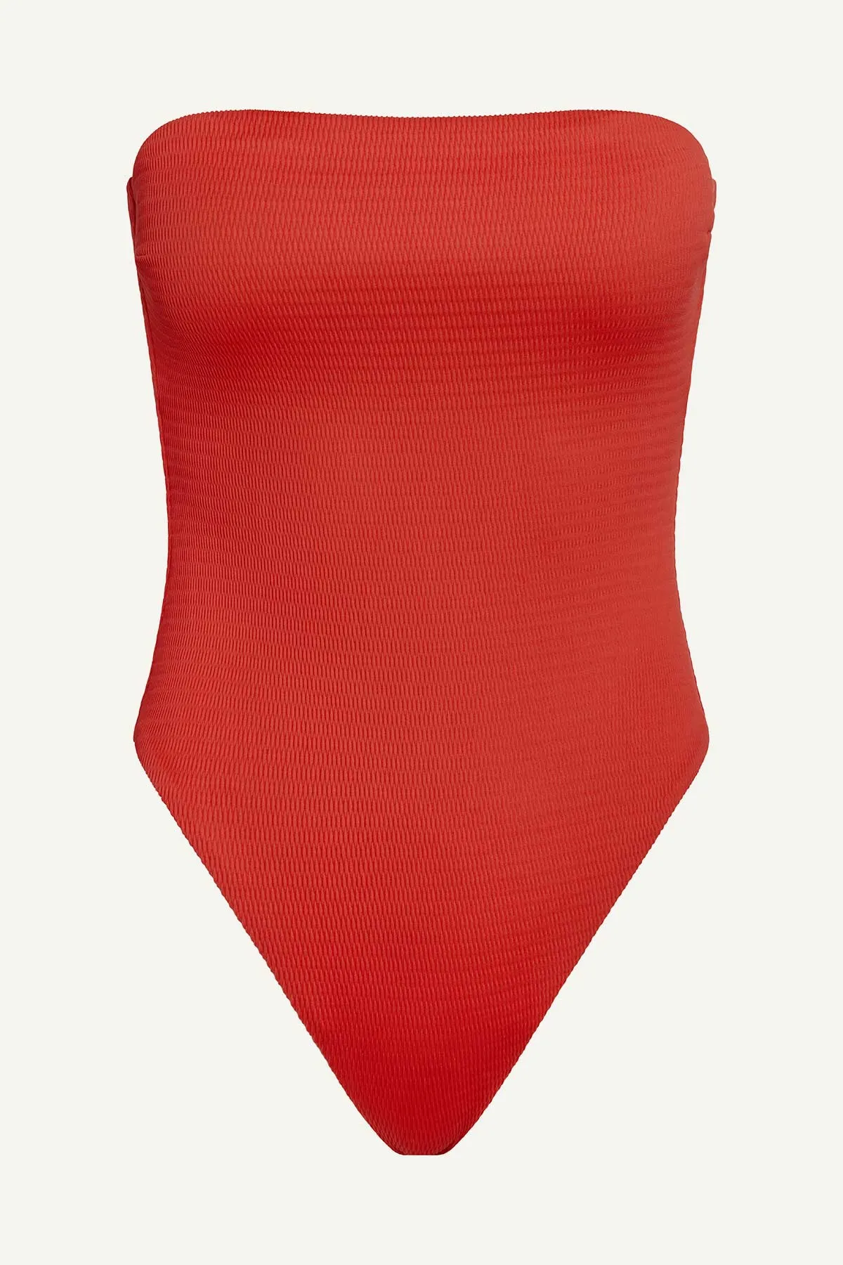 Upcycled Bandeau One Piece  - Ruby EcoTex E-Commerce Casual Comfort