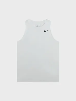 vertical placement automatic control NIKE WHITE DRI-FIT TANK