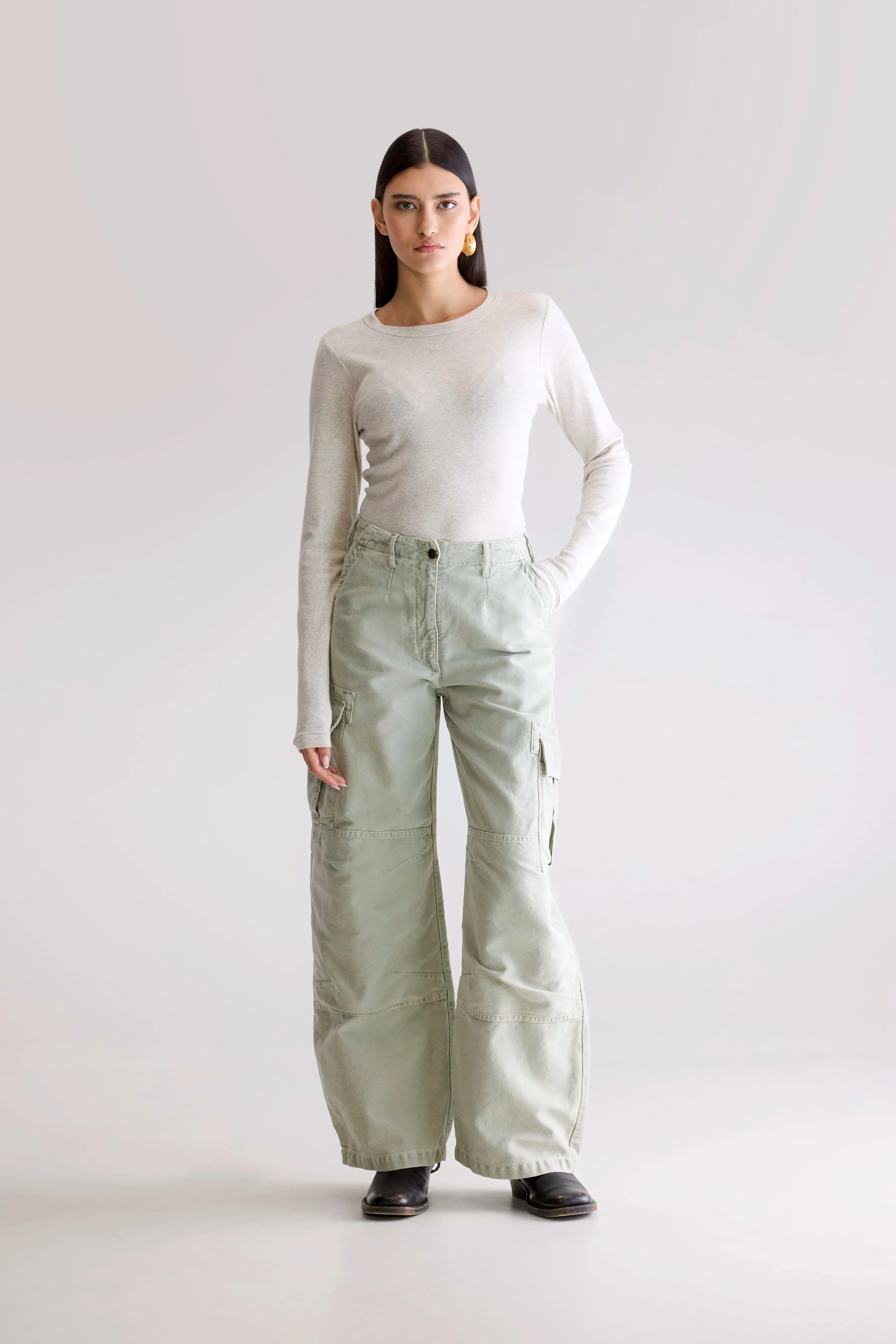 Tall Length Pozz relaxed pants (252 / W / THYM)