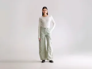 Pozz relaxed pants (252 / W / THYM) Odor control Secure Cuff Design