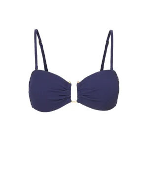 Universal Size Adjuster Recycled Material Gina Top In Navy Texture