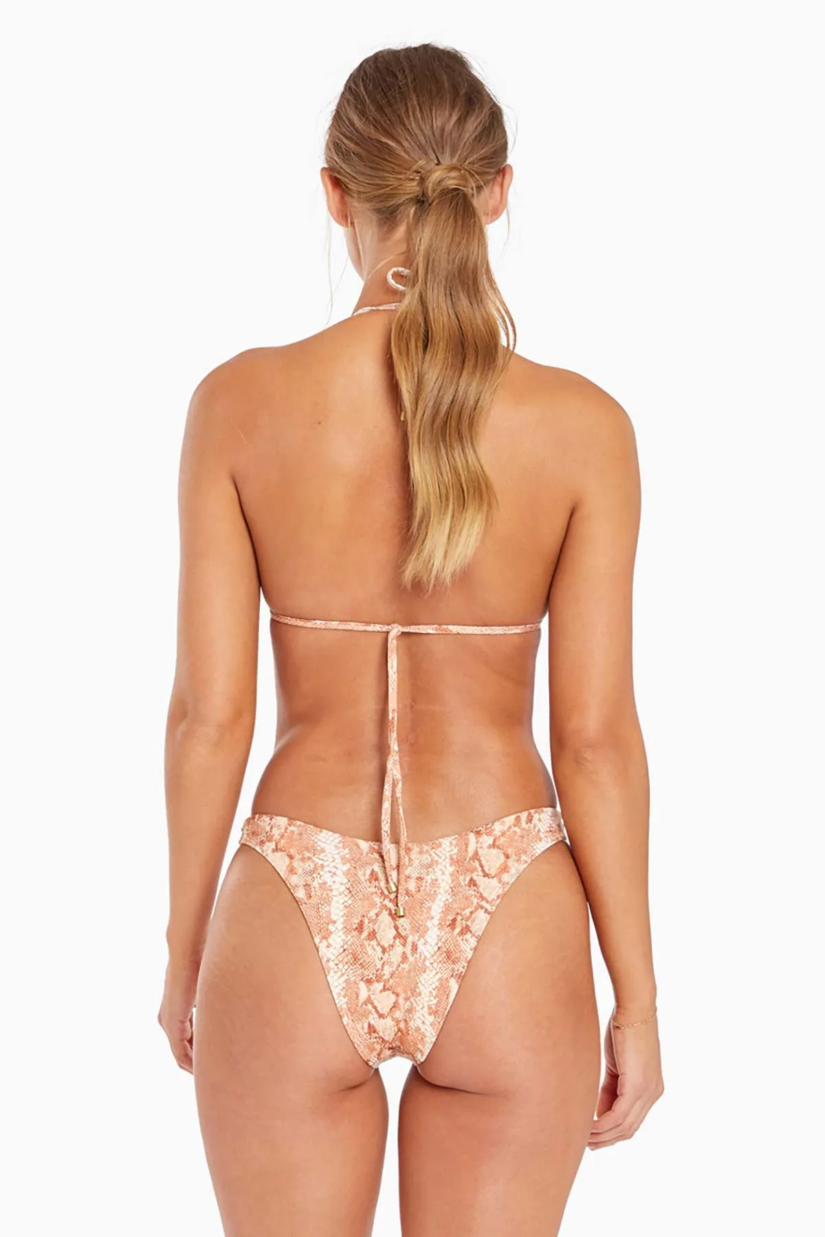 California High Leg Bottom - Sand Snake EcoRib Tagless Comfort Finish
