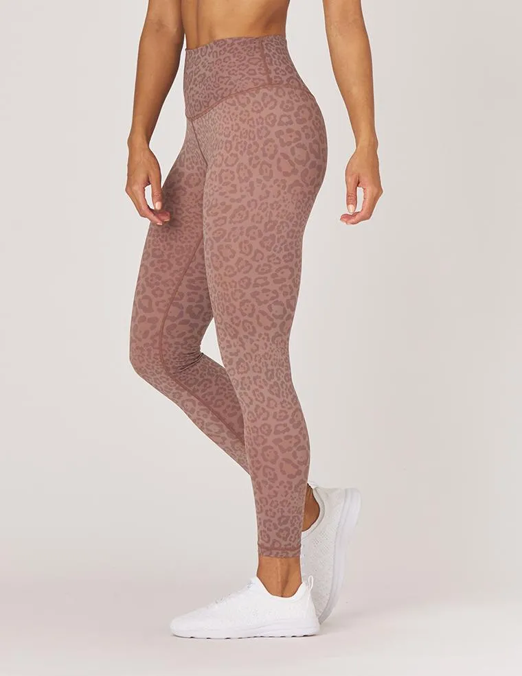 Glyder Sultry Legging - Cocoa Leopard Fitness Lover School Sports Modern Performance