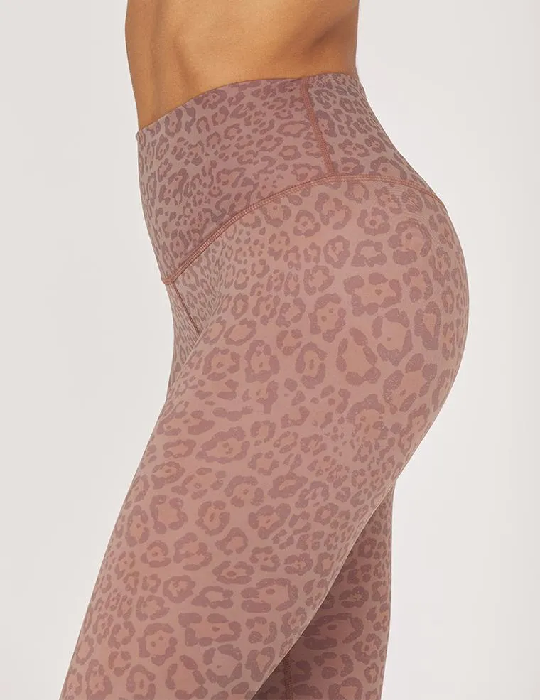 Gym outfit Glyder Sultry Legging - Cocoa Leopard
