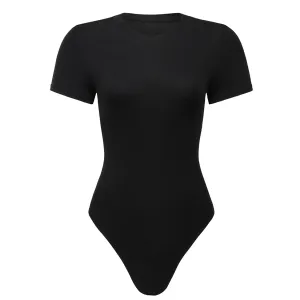 QuickDry Chic Fit AUROLA Everyday Collection Crew Neck Bodysuits Shirts