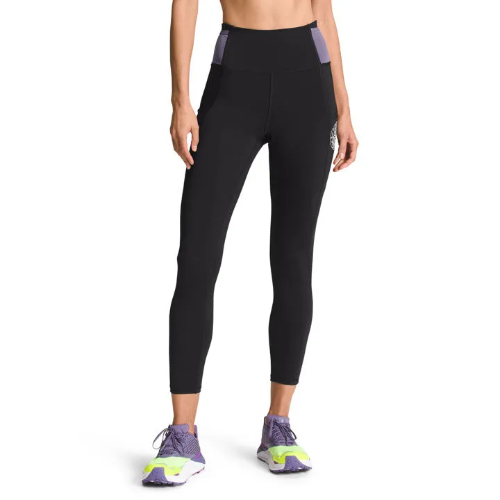 Cross Waist Design The North Face Trailwear QTM High-Rise 7/8 Tight Womens