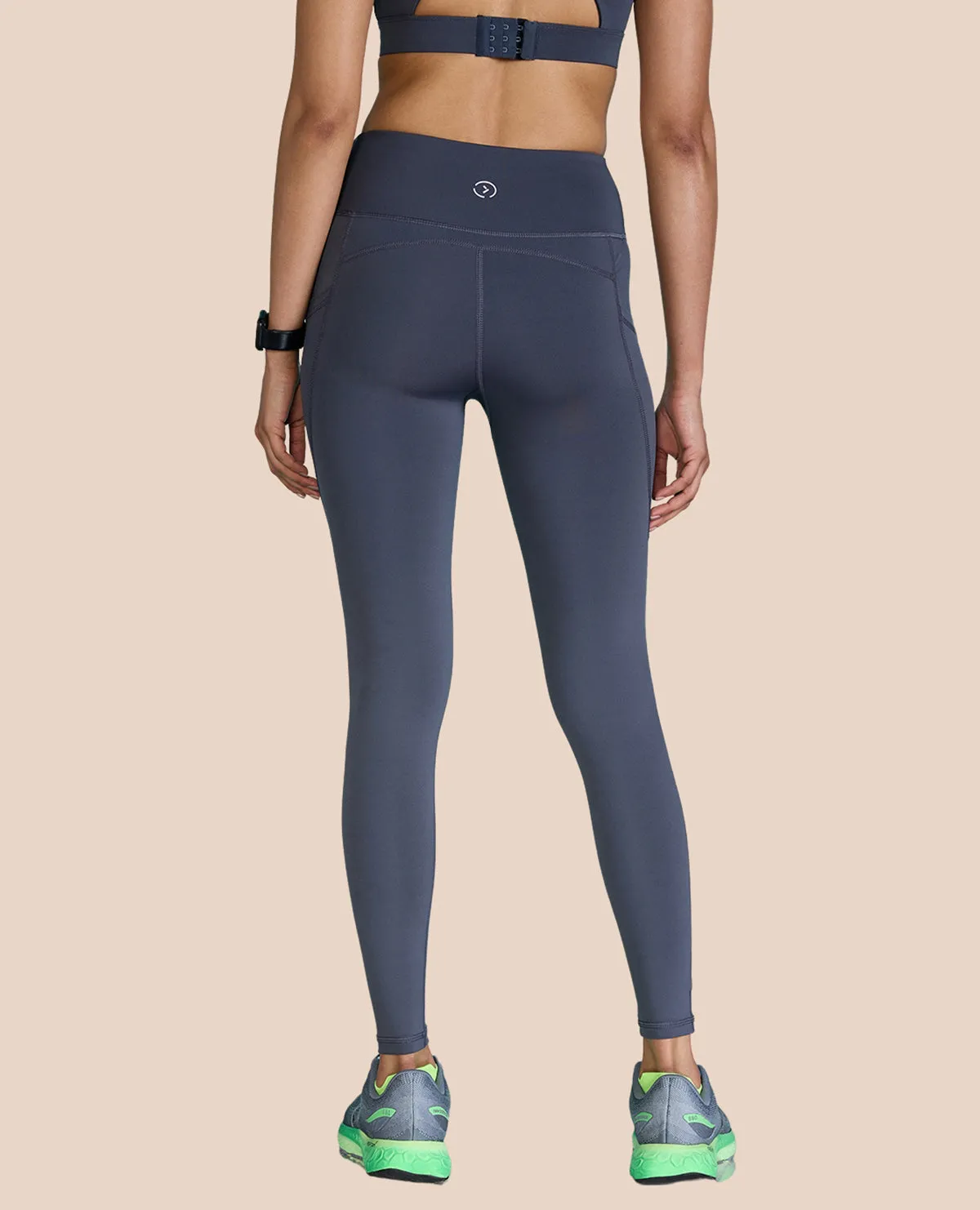 Daily Casual Quick-drying Fabric High Waisted Stretchable Leggings