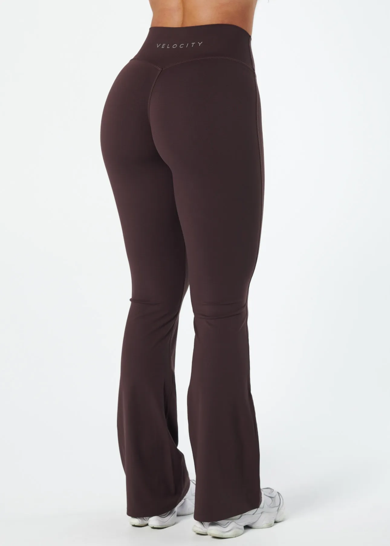 SERENE INVISIBLE SCRUNCH FLARES - COCOA Thermal Insulation Flexible Fit