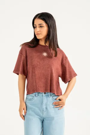 Smart Fit ACID WASHED BOXY TEE