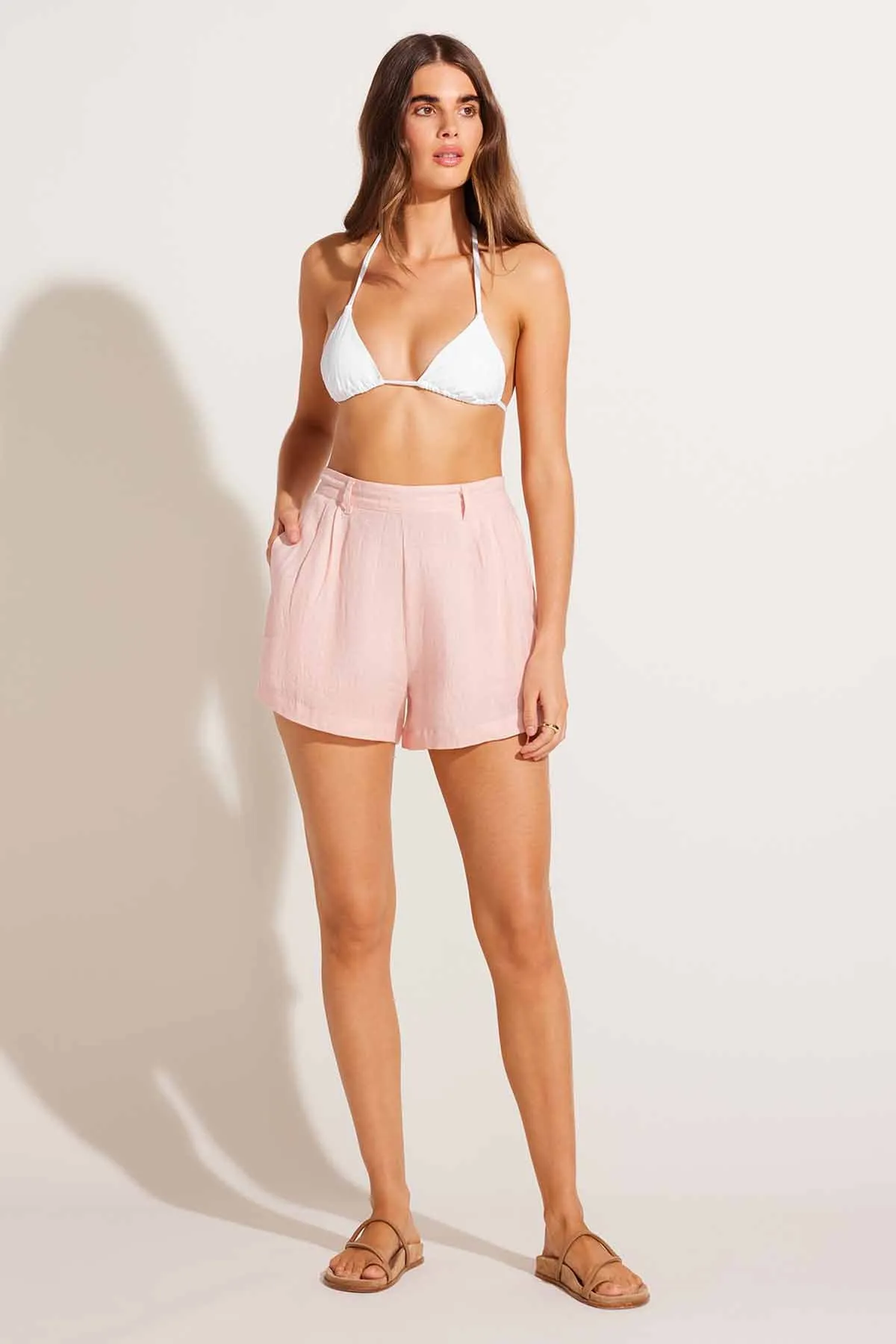 The Getaway Short - Sunkissed Ecolinen Camouflage Style Stylish Design