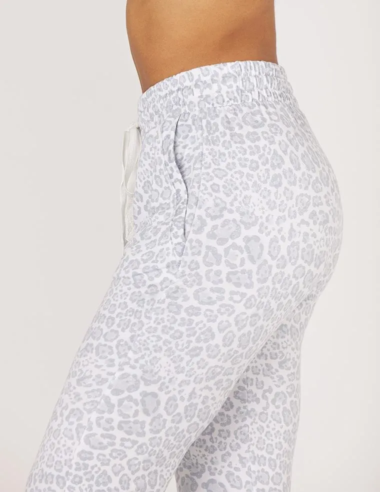 Glyder Halfway Jogger - Ice Leopard Trendy Vibe Four Way Stretch