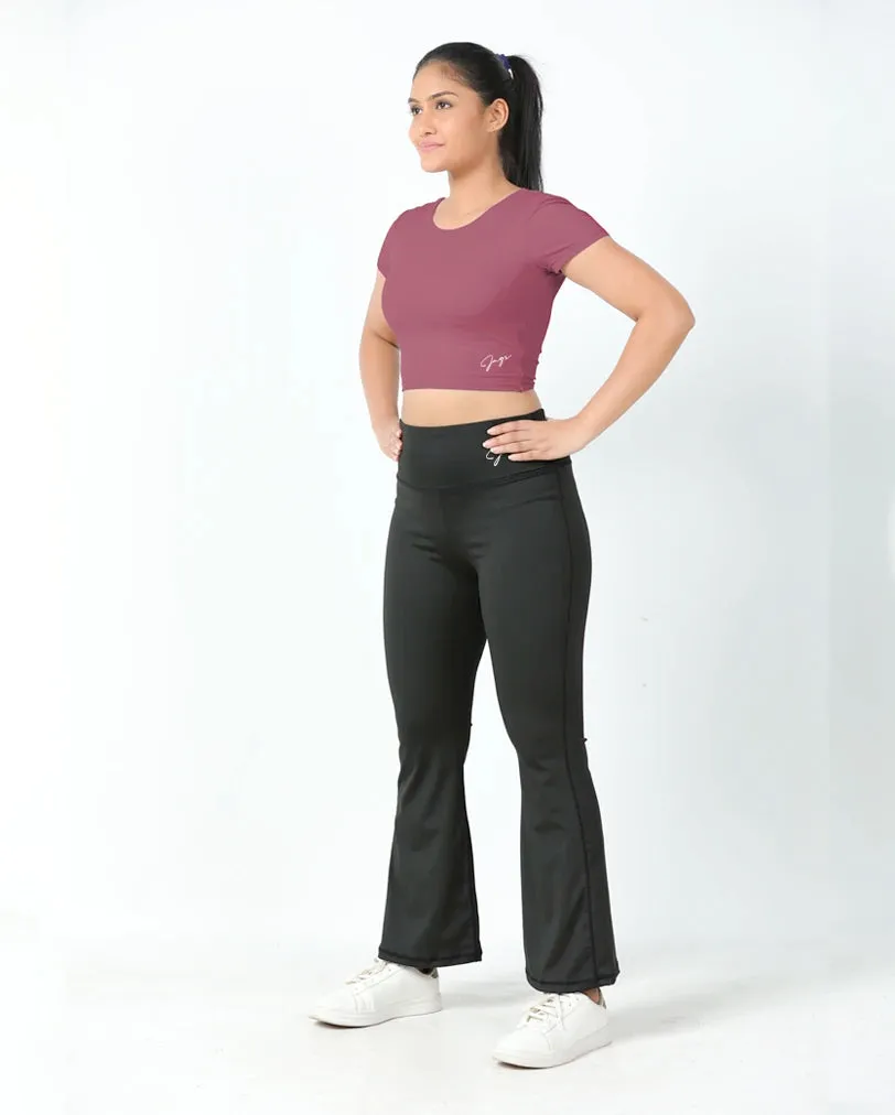 DareGlam Crossover Crop Top - Confidence in Style Flattering Fit