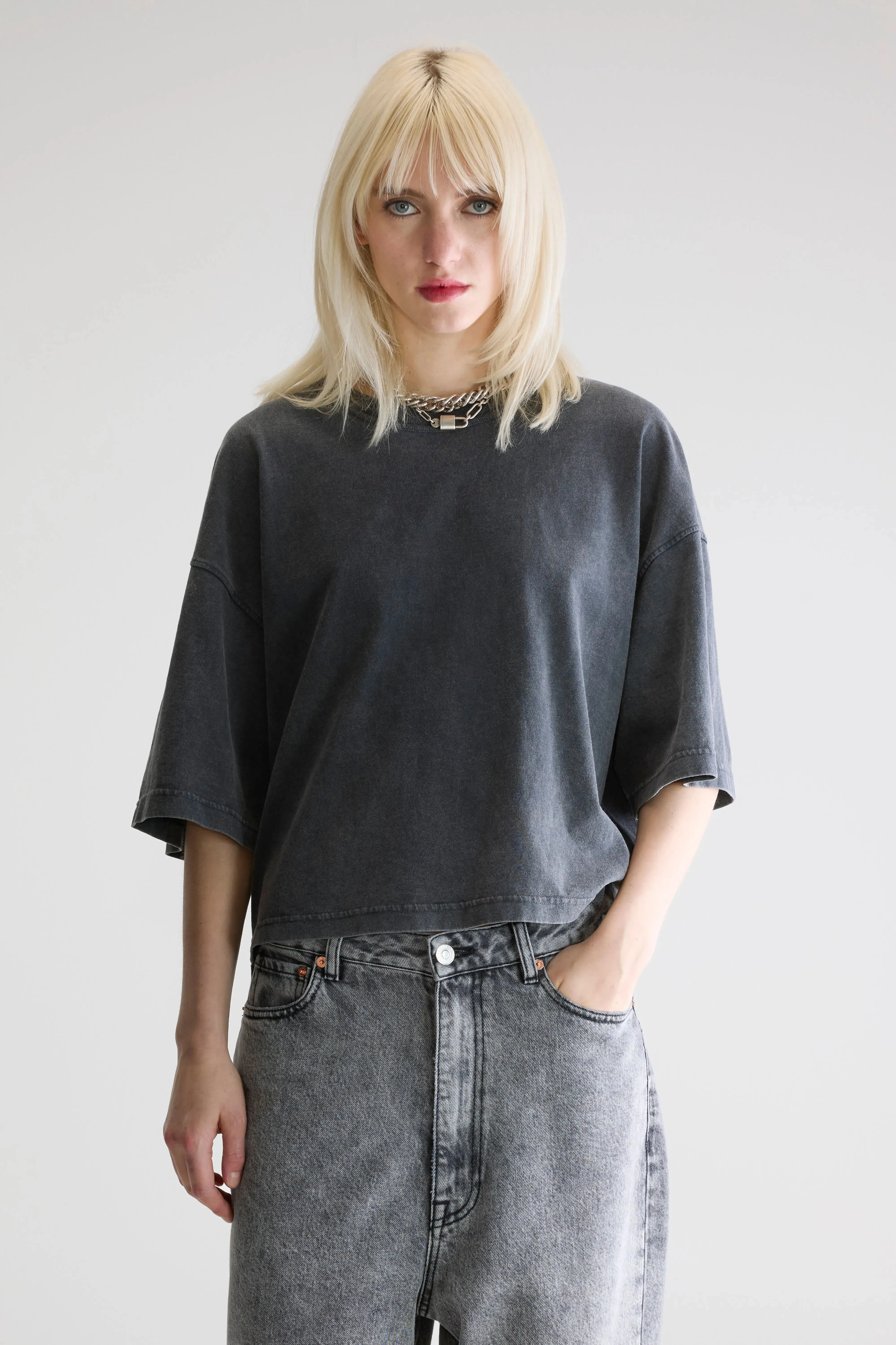 Voss short-sleeve t-shirt  (252 / W / BLACK SAND) Comfy Design Easy Comfort