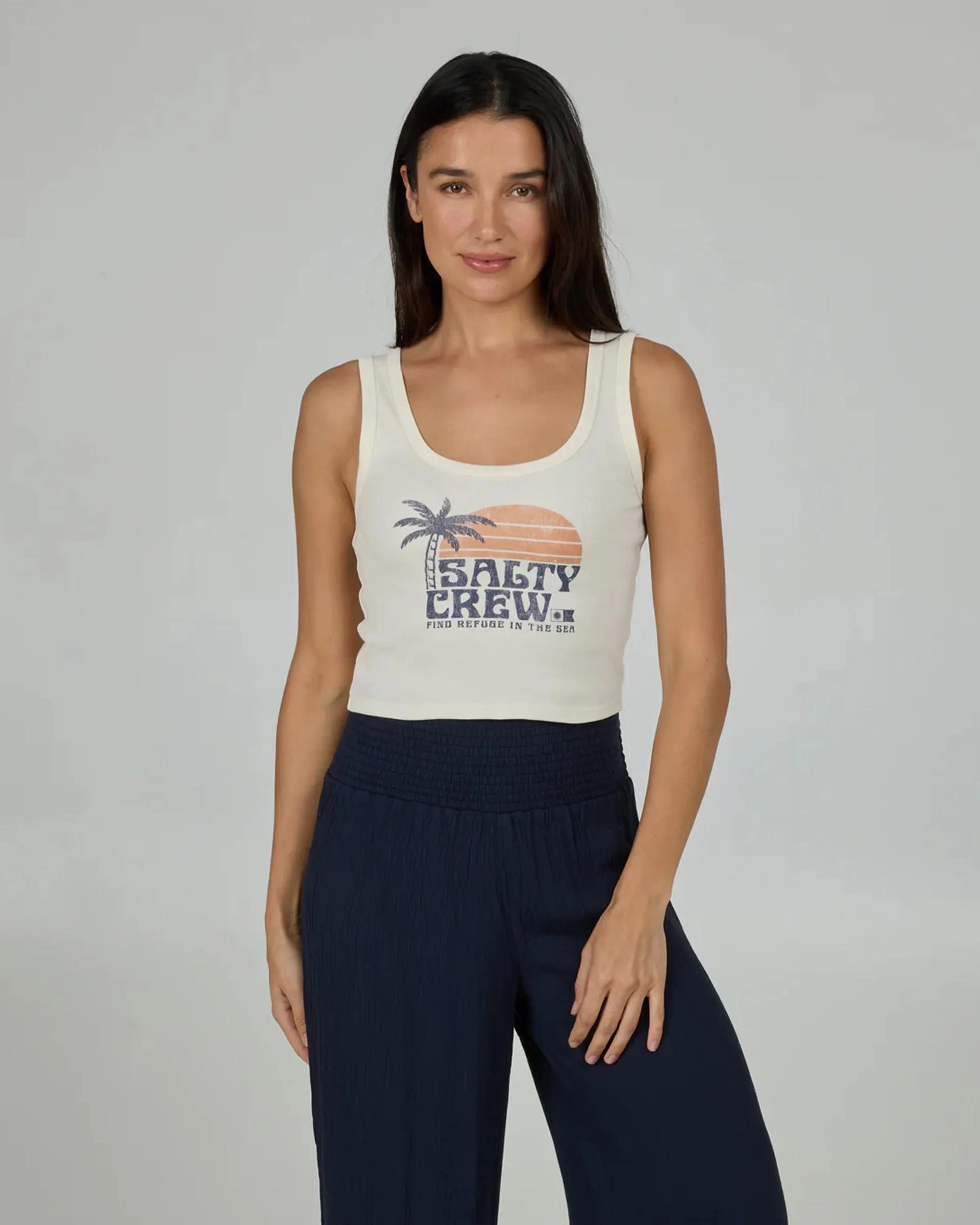 Sunrise Tank Top - Off White Breakthrough Stay Dry