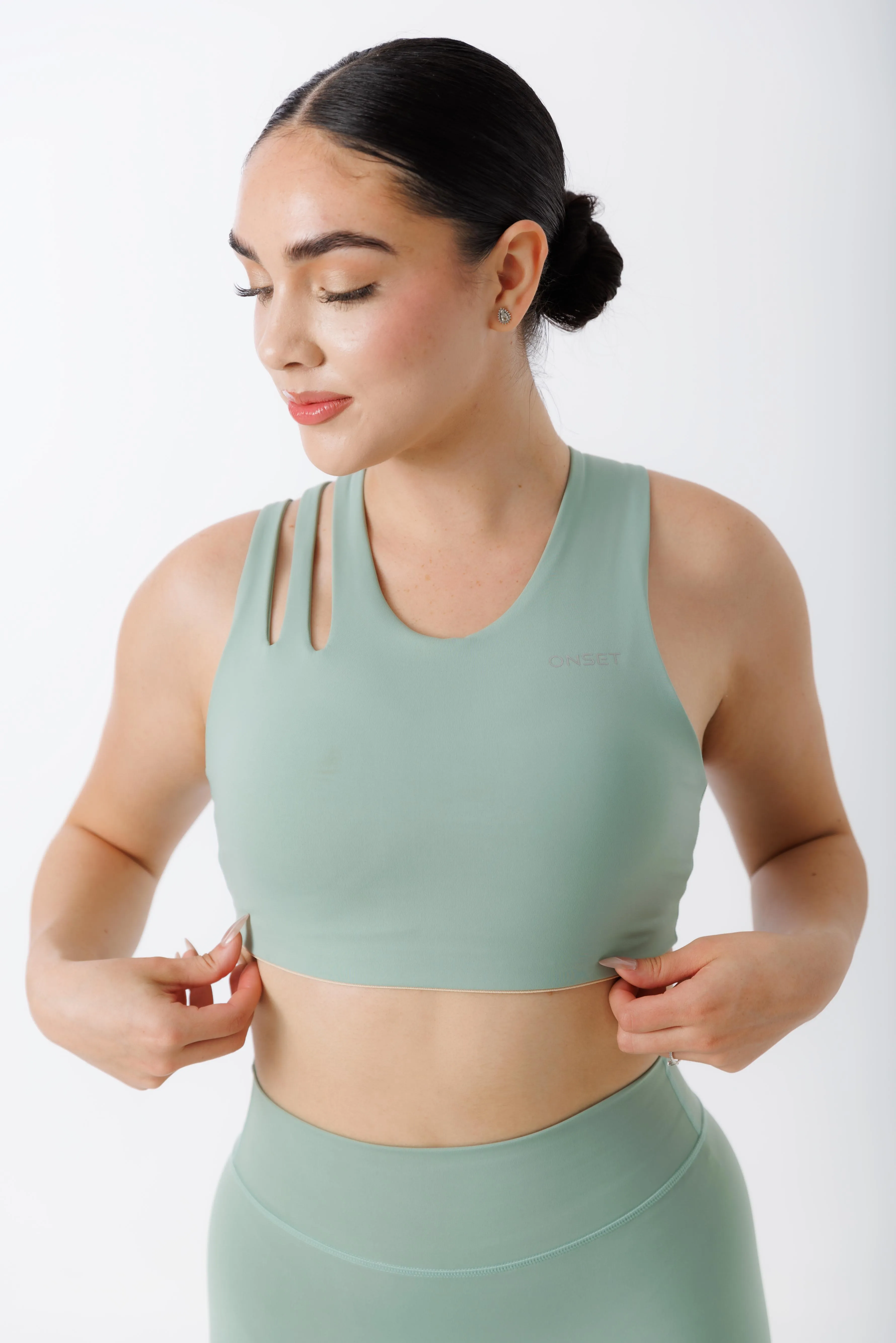 Customizable Comfortable fit Signature 3 Strap Sports Bra