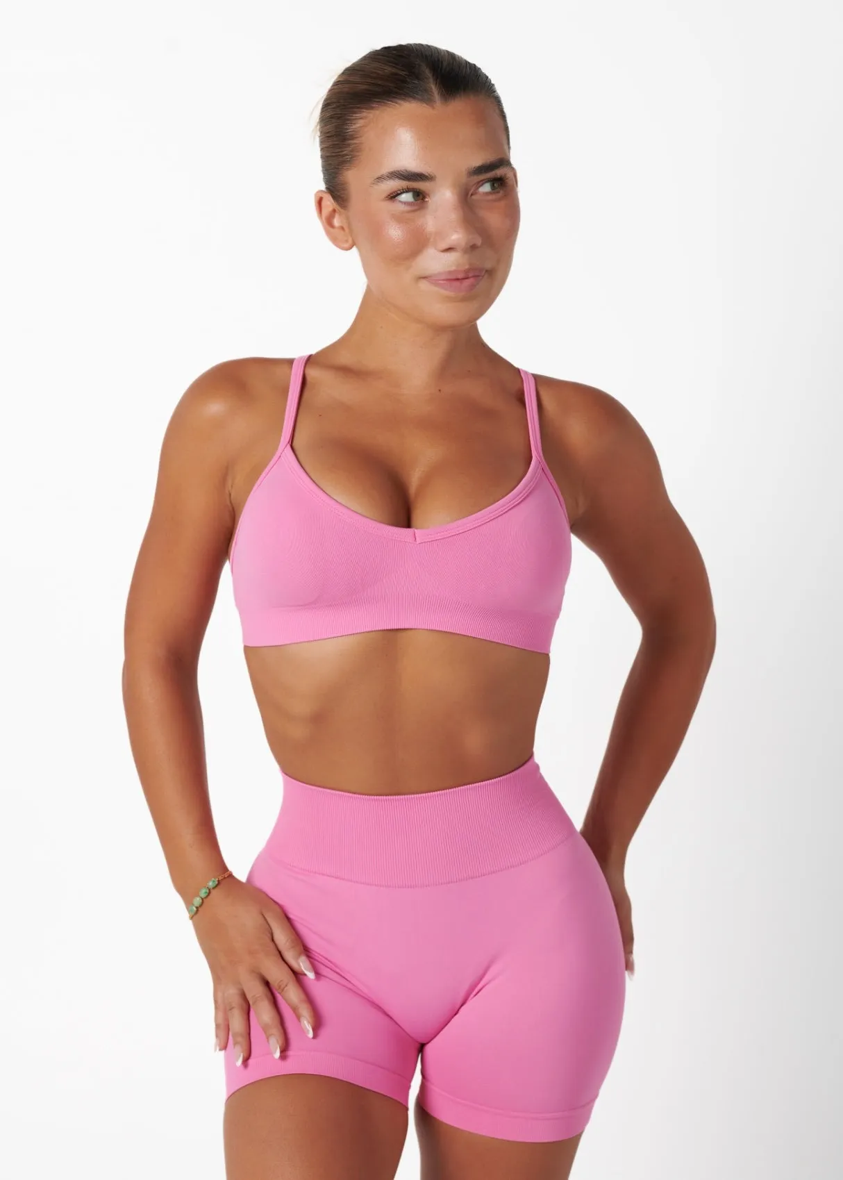 Seamless Fit SIGNATURE BRA - FAIRY FLOSS