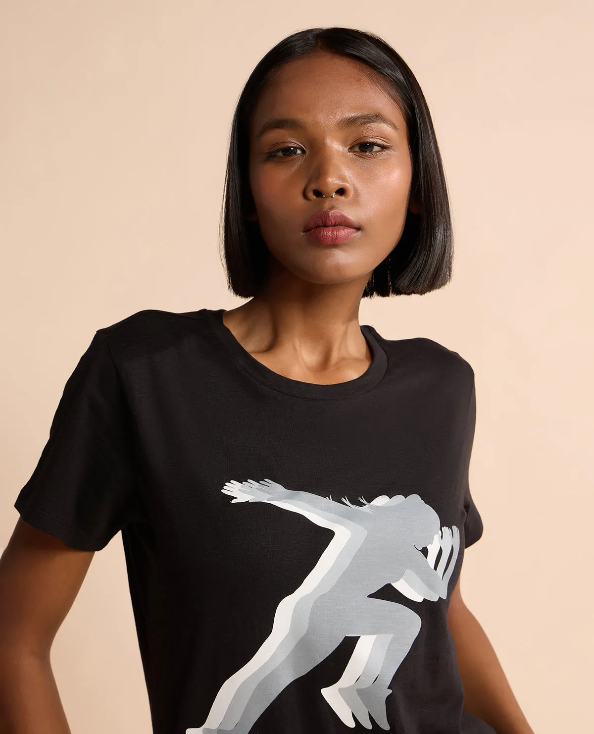 anniversary Quick-Dry Tshirt Black