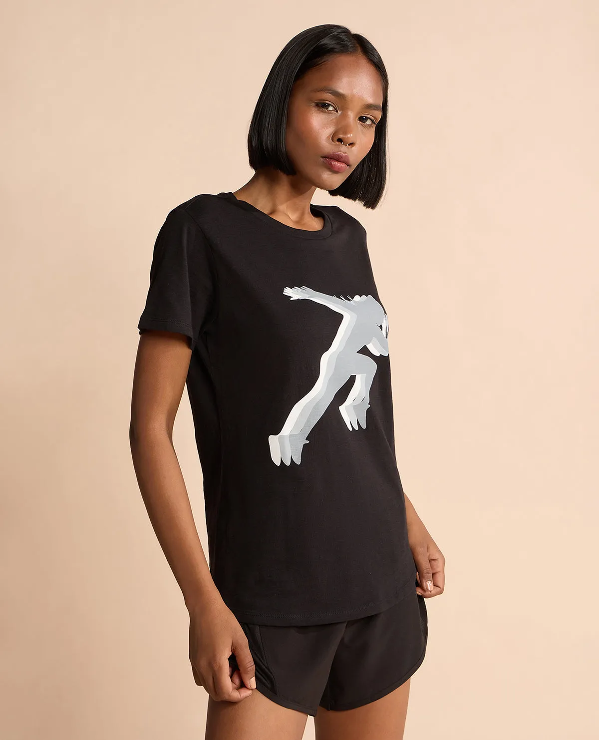 Quick-Dry Tshirt Black harmonious