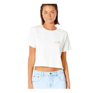 Modern Smart Day-to-Night Look Island Crop S/S Tee