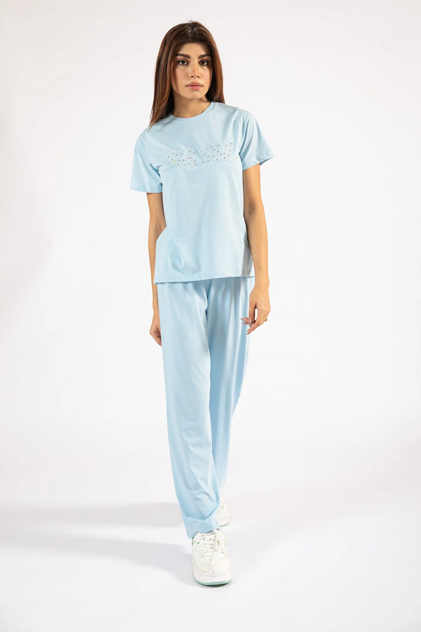 EMBELLISHED TEE Shimmer Core