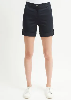 Marie plain shorts - in cotton (NAVY) Green Soul Trendy Boots