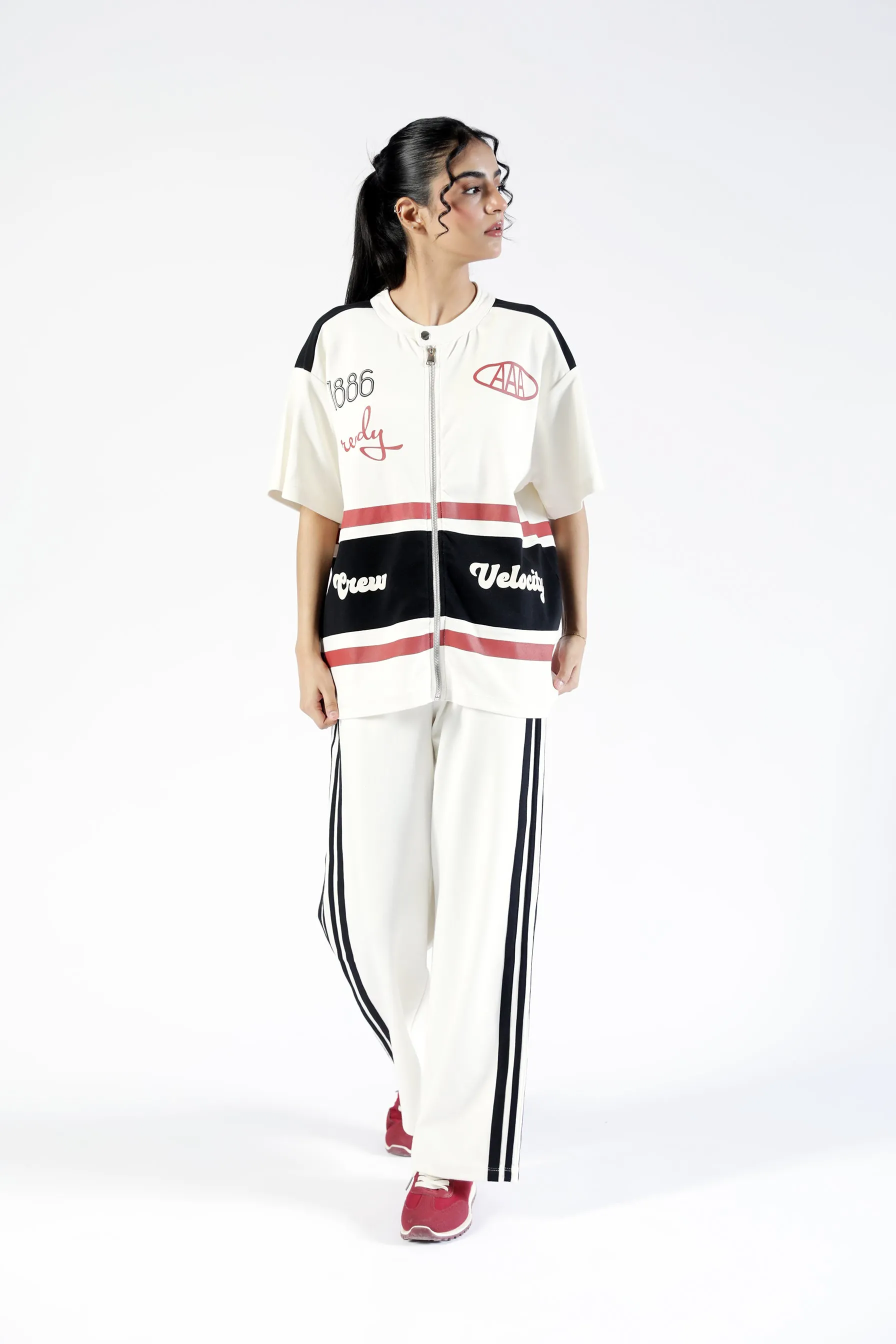 Scandi Clean AntiPilling Finish VARSITY OVERSIZE TEE