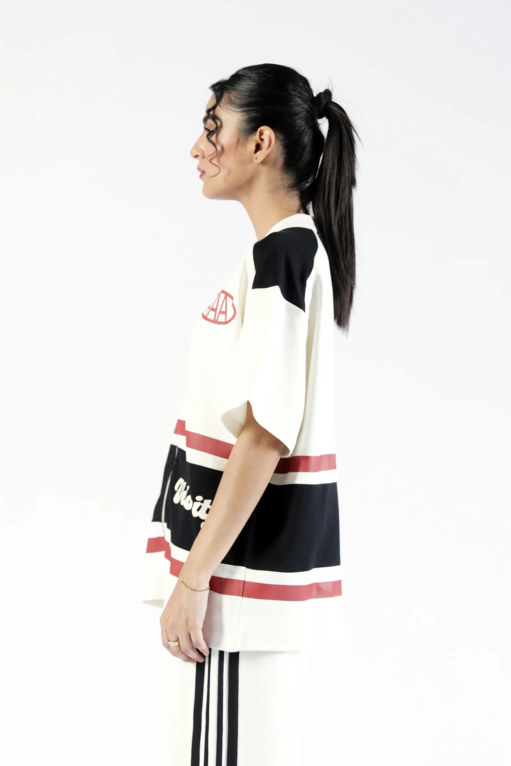VARSITY OVERSIZE TEE Sharp Line
