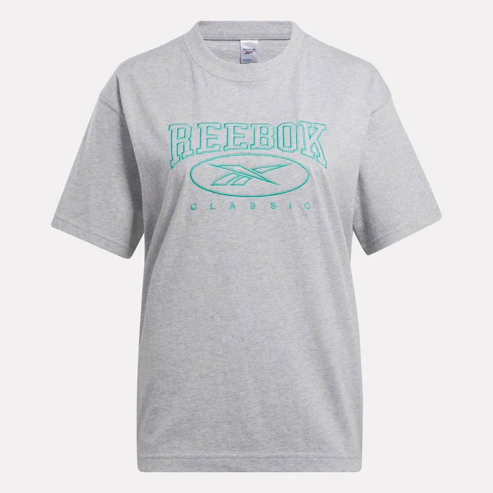 Reebok Women's Archive Evolution Grey Tee Chill Wear