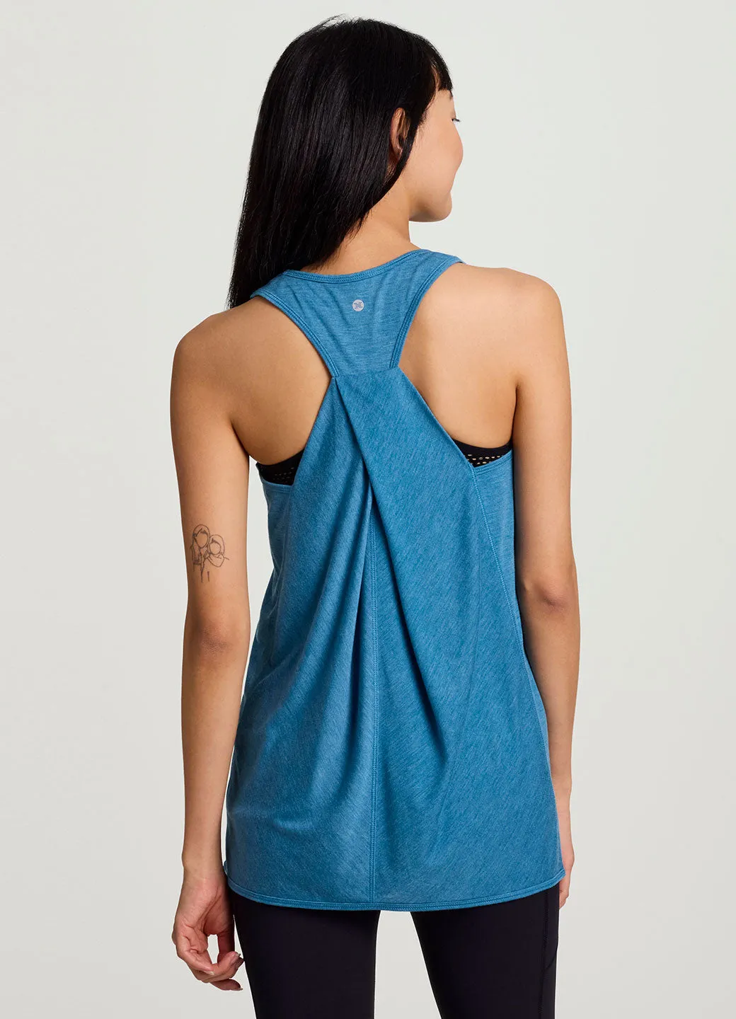 Prime Relaxed Twist Back Tank Top low - pressure resistance test passed