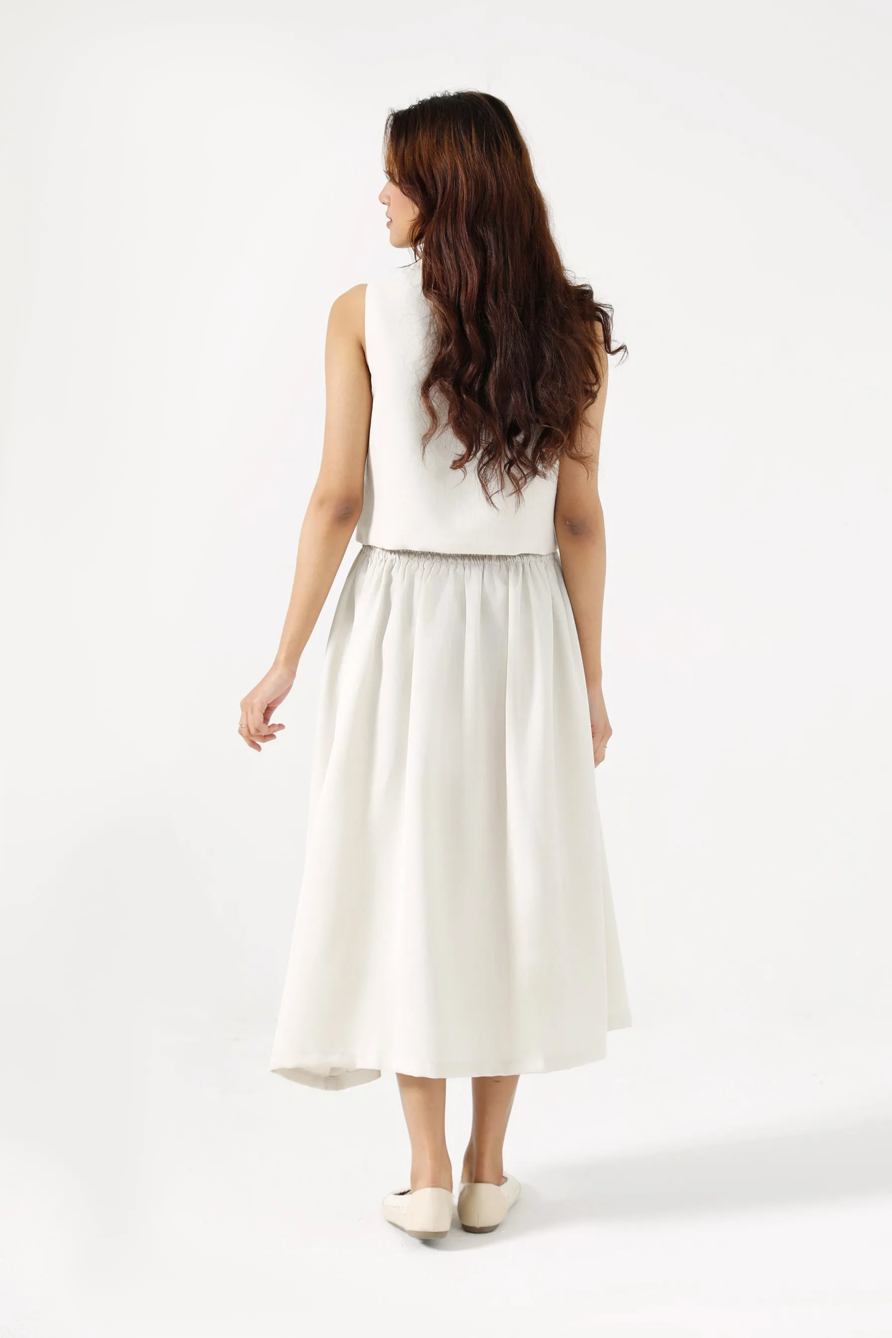 Easy Match All Time Use TEXTURED SKIRT