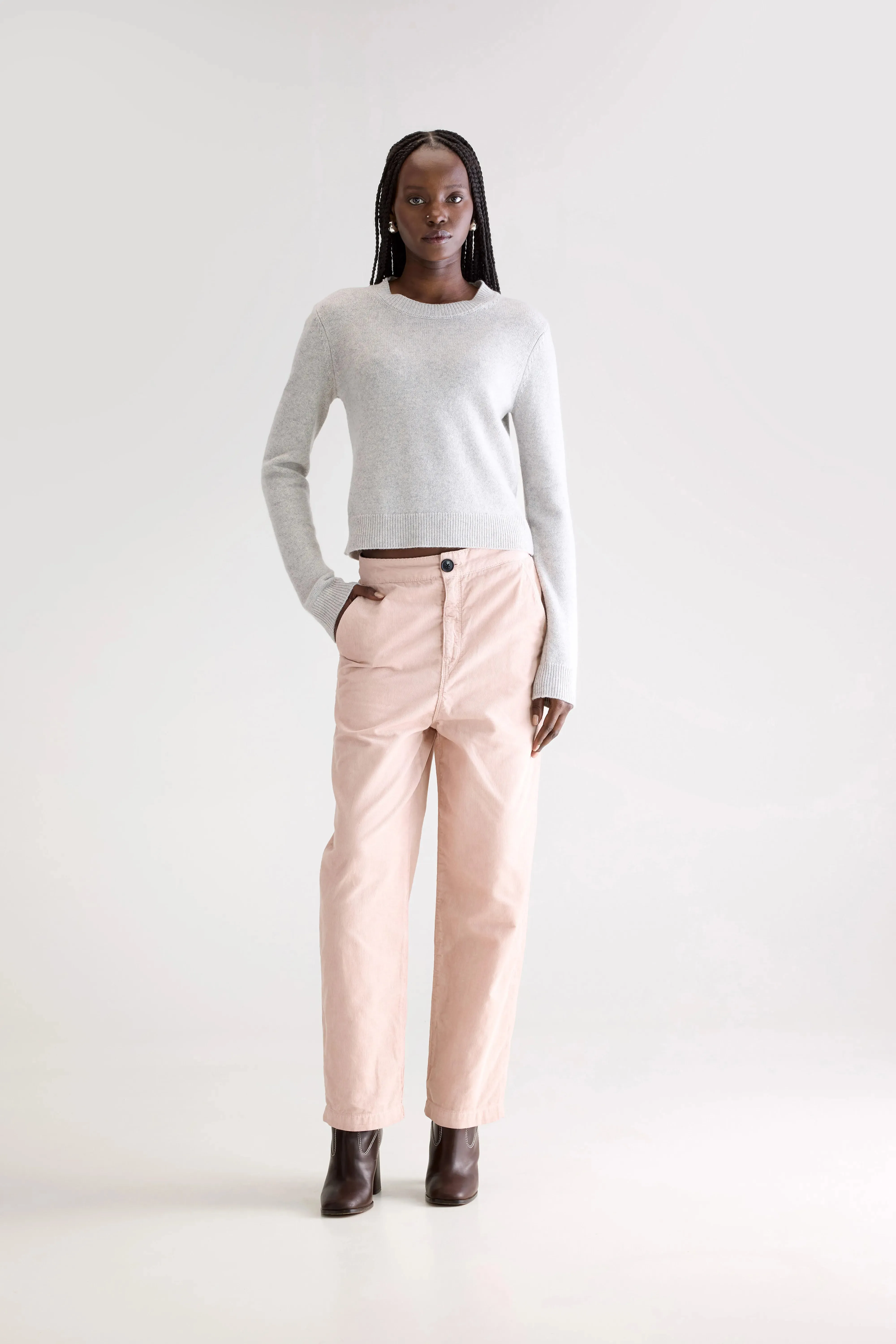 Pasop relaxed trousers (252 / W / MISTY) Breathable Fit