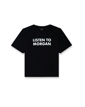 Forty Hammers Listen To Morgan S/S T-Shirt Anti microbial coating Fun and Playful