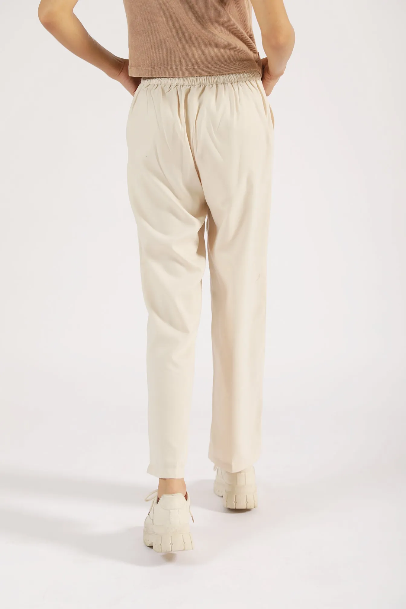 Multi-way wear WIDE LEG TAPERED PANTS