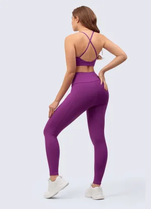 Chafe Resistant LEGGING EMANA BODY-PURPLE