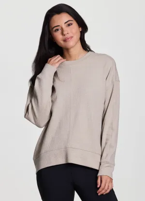 Dusk 'Til Dawn Jacquard Pullover Base Comfort Plus Size Fade Resistant