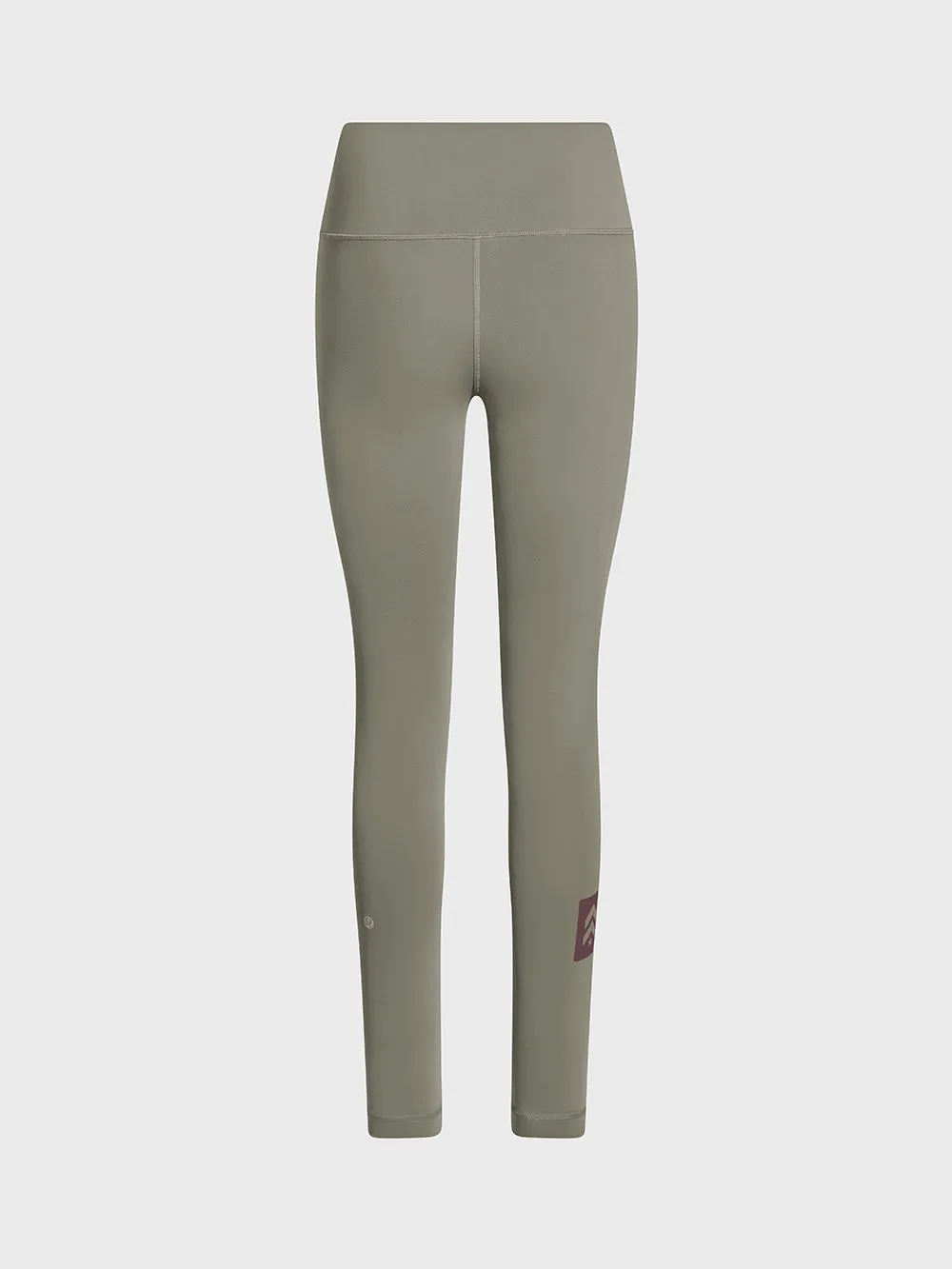 Tagless Labeling System Fashionable Fit LULULEMON ASH GREY WUNDER TRAIN TIGHT 25"