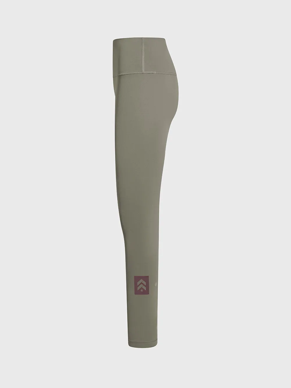 LULULEMON ASH GREY WUNDER TRAIN TIGHT 25" Neutral Color