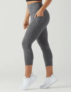 Glyder Top Notch 7/8 Leggings - Stone Heather For Men Airport Travel