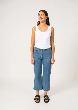 Maurine Straight Jeans ?C cotton (JEAN) Accessory Fashion AntiFadeTechnology