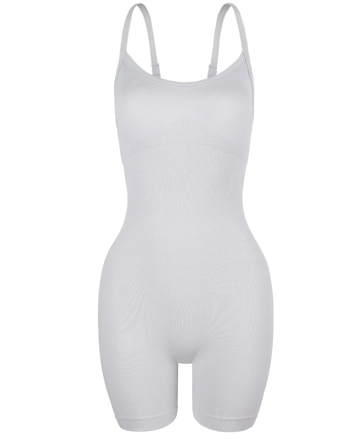 AUROLA Basic Romper Airflow Mesh Panels Ocean Glow