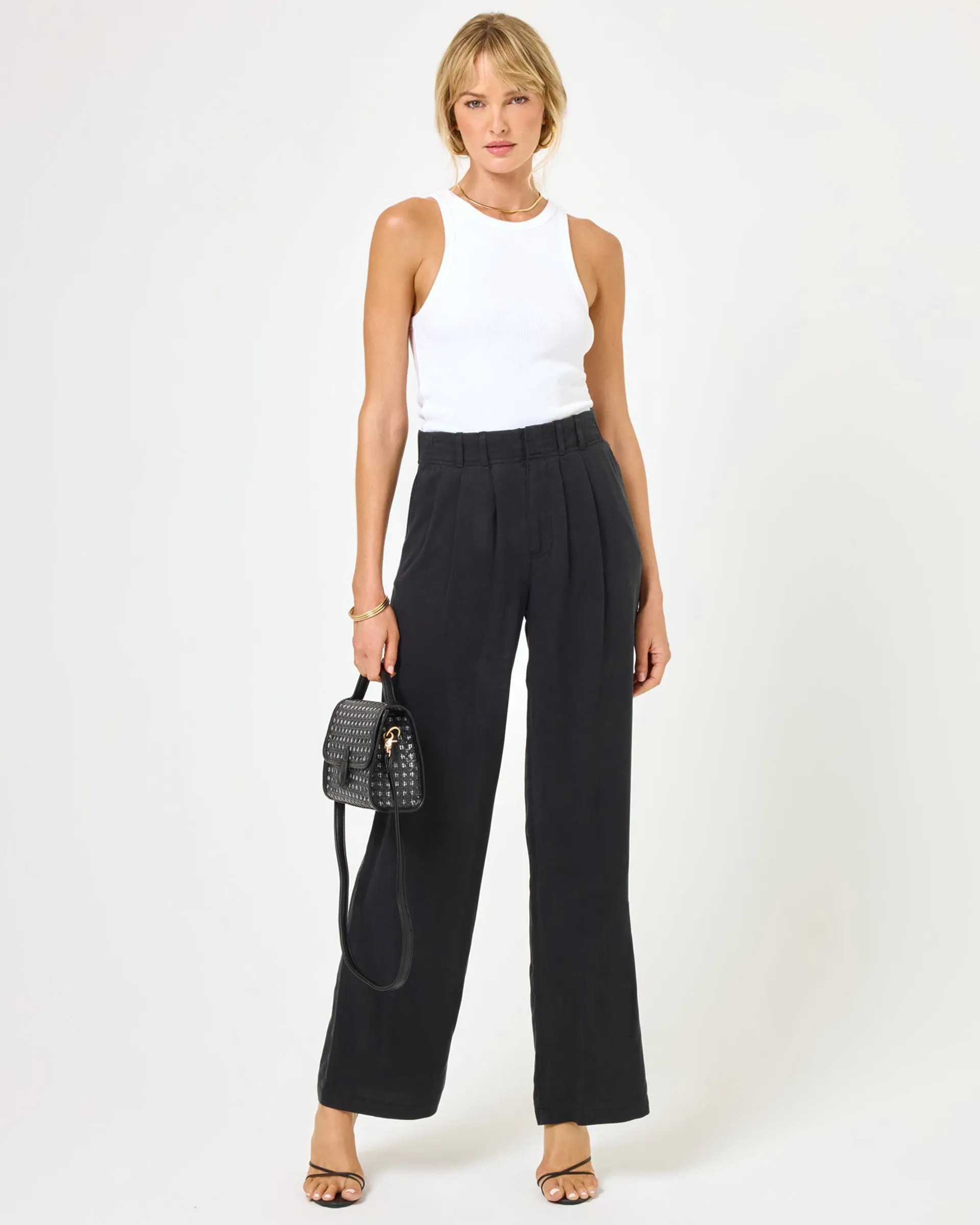 Rewind Tank - White Smooth No Roll Hem